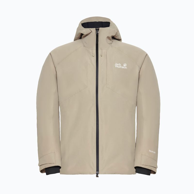 Geacă de ploaie pentru bărbați Jack Wolfskin Icecape 2L Down Ins Rds linen 7