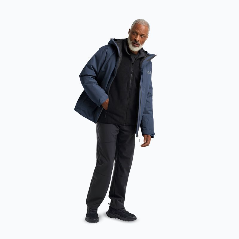 Geacă de ploaie pentru bărbați Jack Wolfskin Icecape 2L Down Ins Rds midnight sky 2
