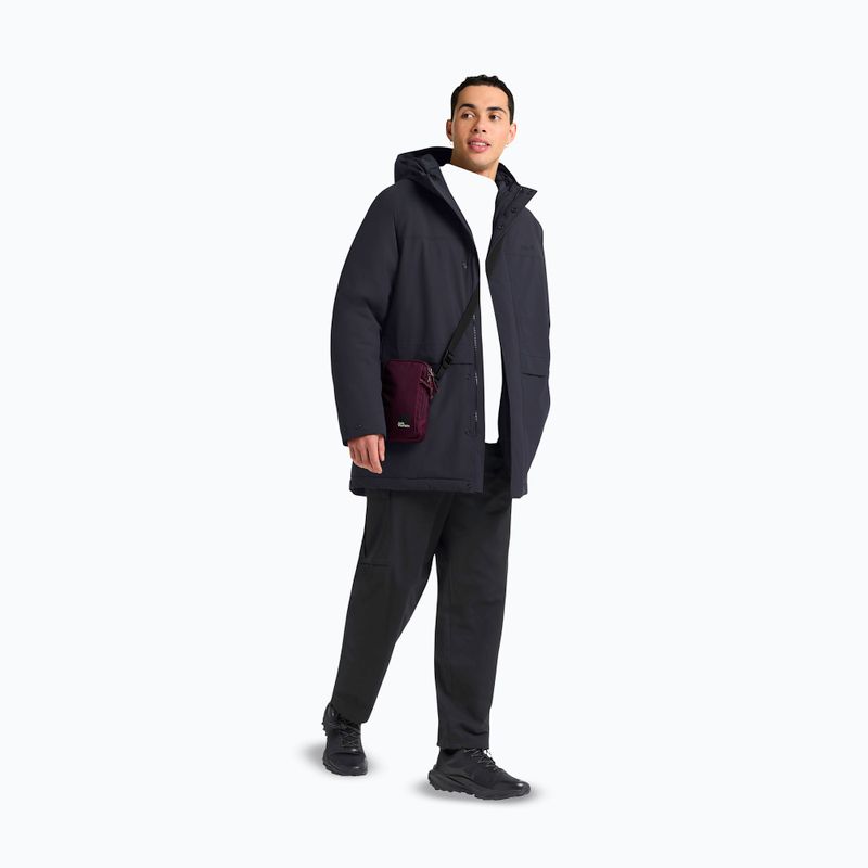 Geacă izolată pentru bărbați Jack Wolfskin Cold Camp Coat dark navy 2