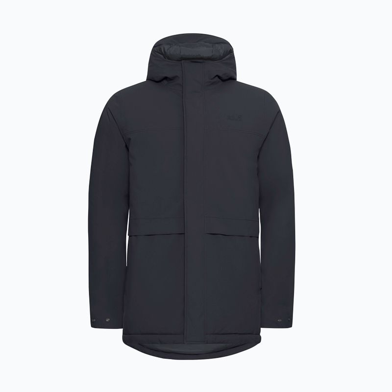 Geacă izolată pentru bărbați Jack Wolfskin Cold Camp Coat dark navy 7