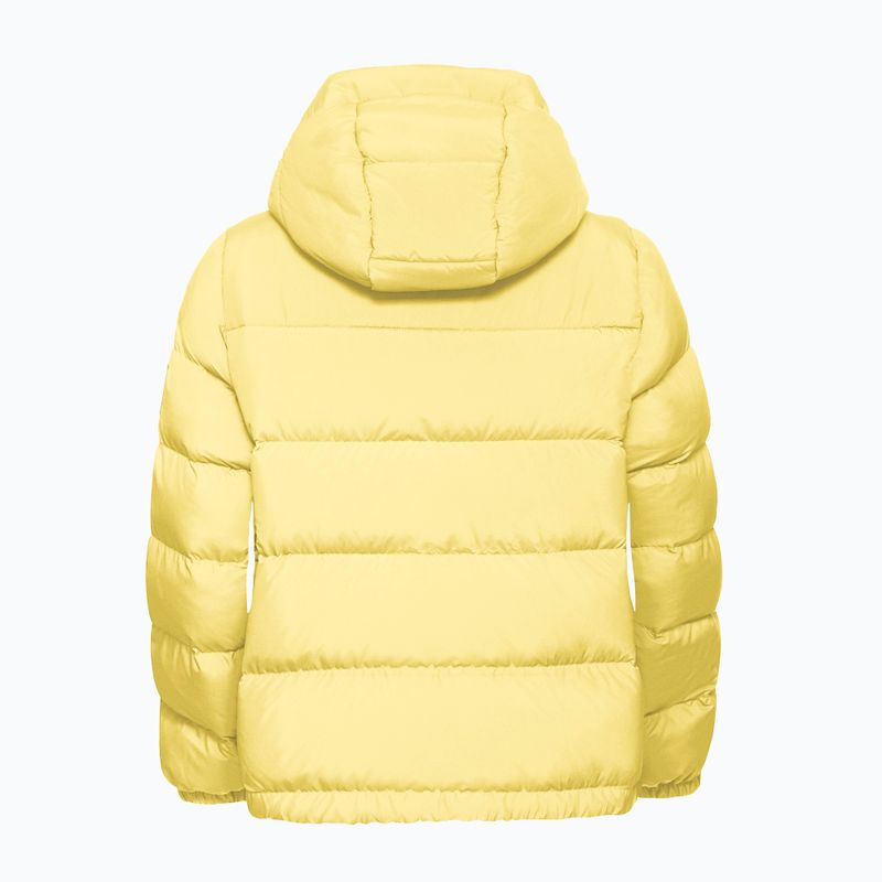 Geacă cu puf pentru femei Jack Wolfskin Frozen Palace lemon ice 8