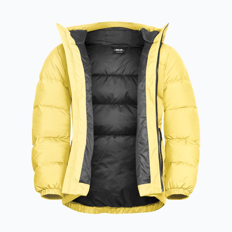 Geacă cu puf pentru femei Jack Wolfskin Frozen Palace lemon ice 9