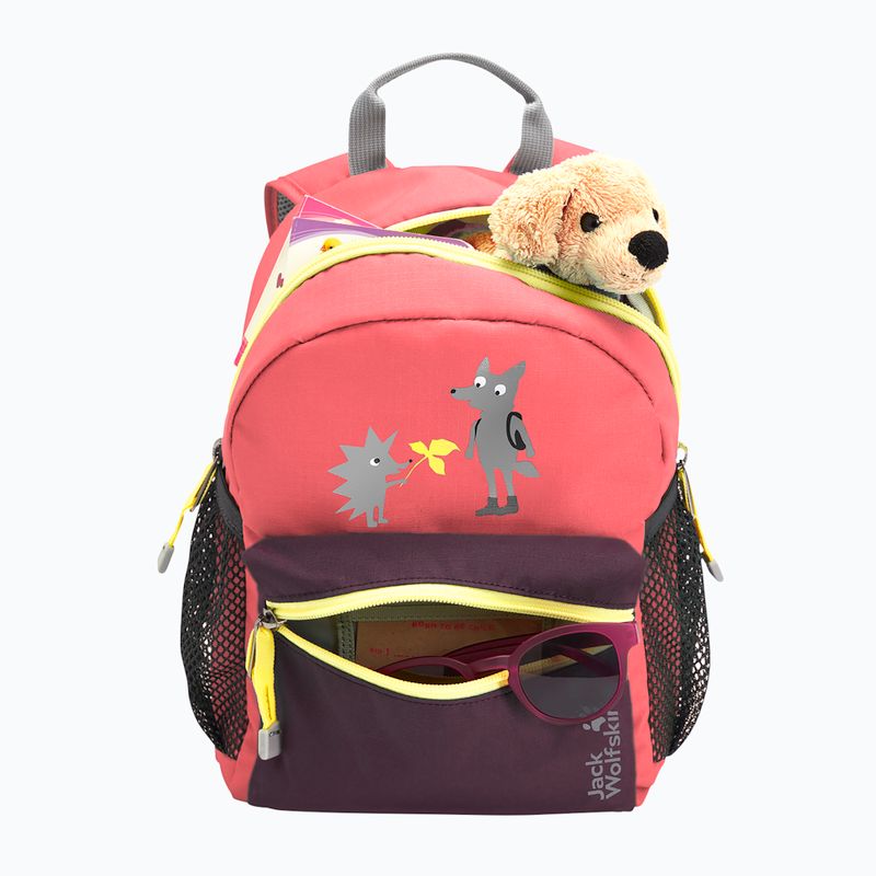 Rucsac turistic pentru copii Jack Wolfskin Little Scout 10 l sunset coral 6