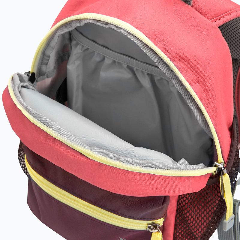 Rucsac turistic pentru copii Jack Wolfskin Little Scout 10 l sunset coral 10