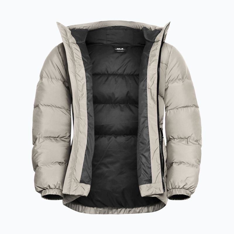 Geacă cu puf pentru femei Jack Wolfskin Frozen Palace pale sand 9
