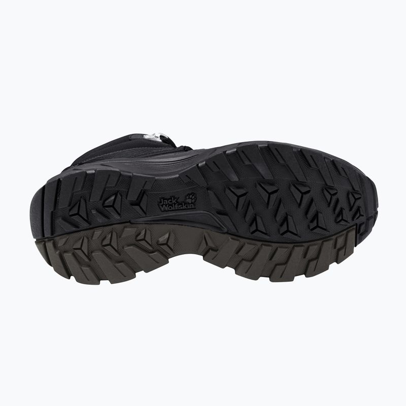 Încălțăminte de drumeție pentru femei Jack Wolfskin Wild Hike Texapore Mid black 2