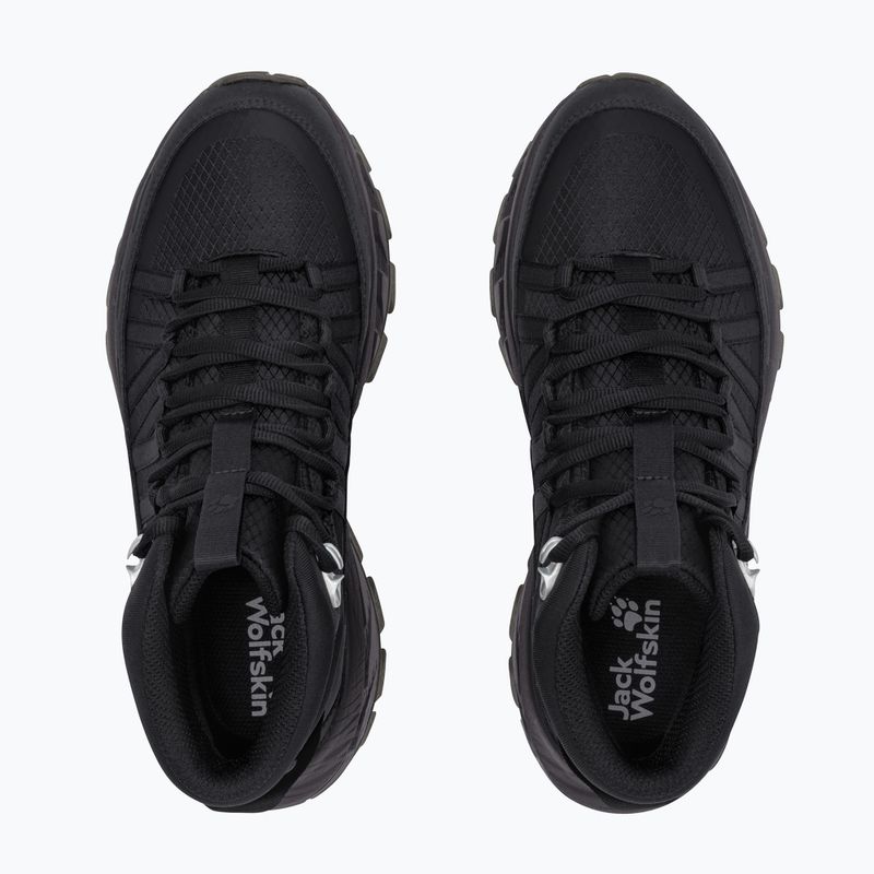 Încălțăminte de drumeție pentru femei Jack Wolfskin Wild Hike Texapore Mid black 3