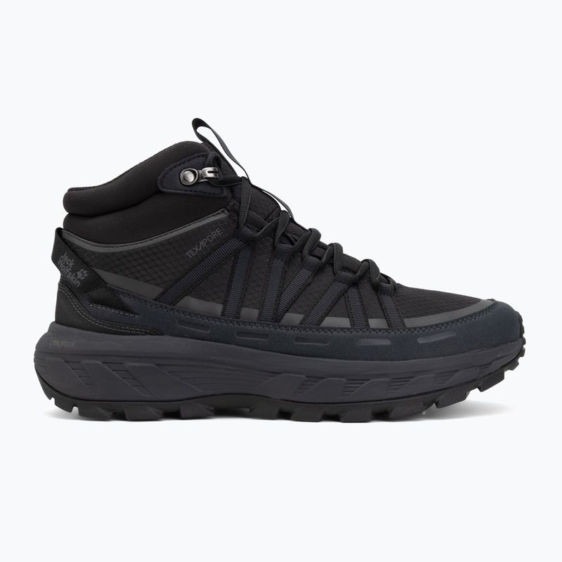 Încălțăminte de drumeție pentru bărbați Jack Wolfskin Wild Hike Texapore Mid black 2