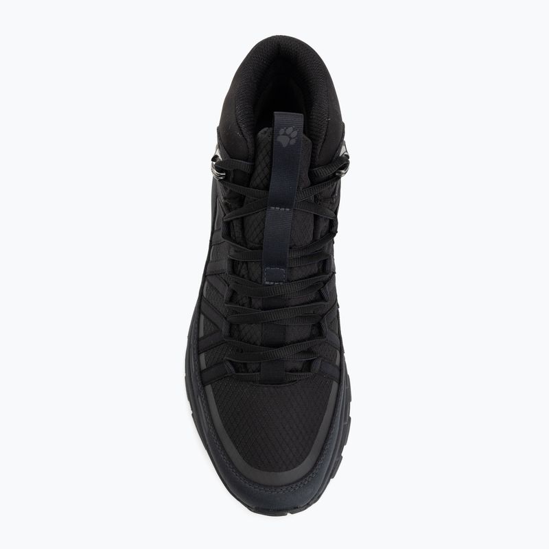 Încălțăminte de drumeție pentru bărbați Jack Wolfskin Wild Hike Texapore Mid black 5