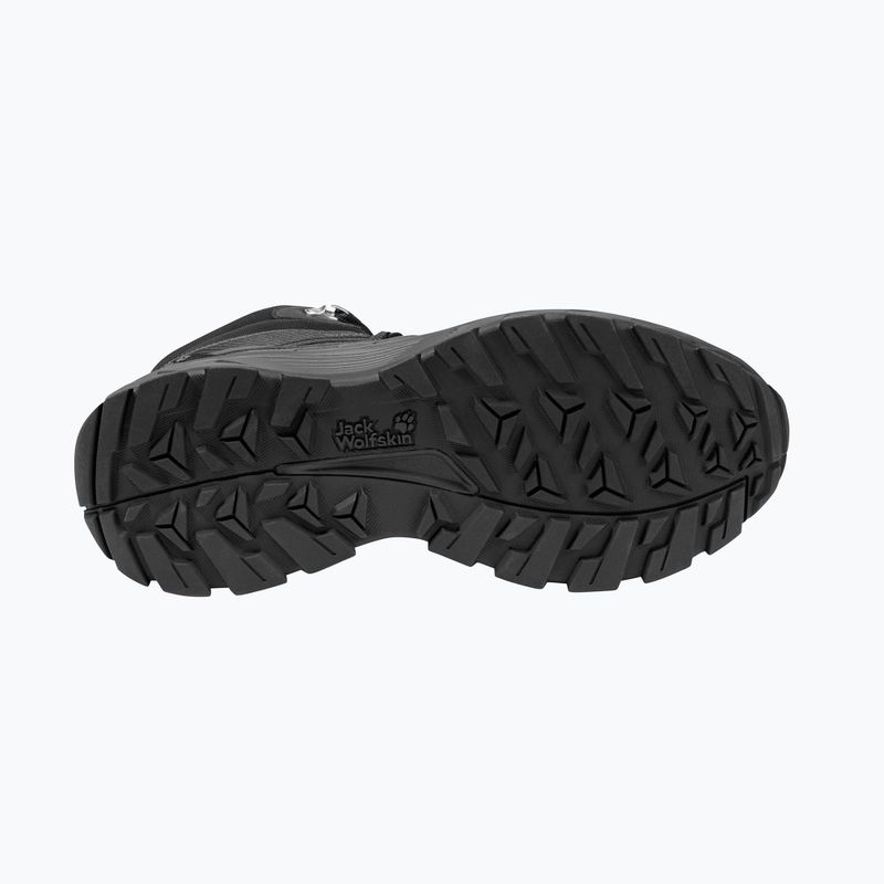 Încălțăminte de drumeție pentru bărbați Jack Wolfskin Wild Hike Texapore Mid black 2
