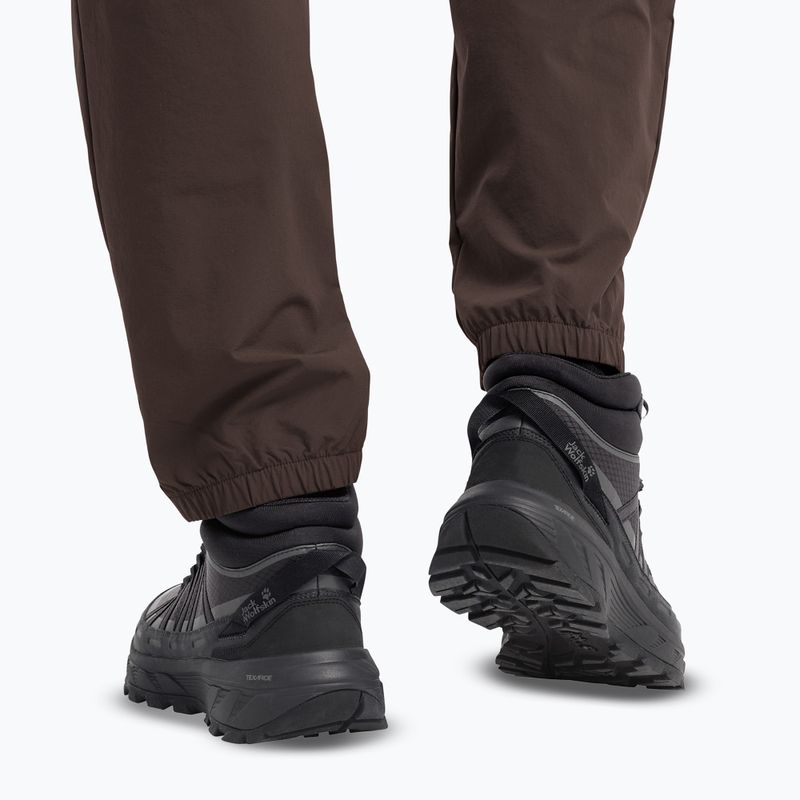 Încălțăminte de drumeție pentru bărbați Jack Wolfskin Wild Hike Texapore Mid black 5