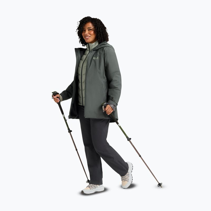 Încălțăminte de drumeție pentru femei Jack Wolfskin Wild Hike Texapore Mid oyster 4