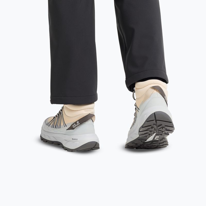 Încălțăminte de drumeție pentru femei Jack Wolfskin Wild Hike Texapore Mid oyster 5