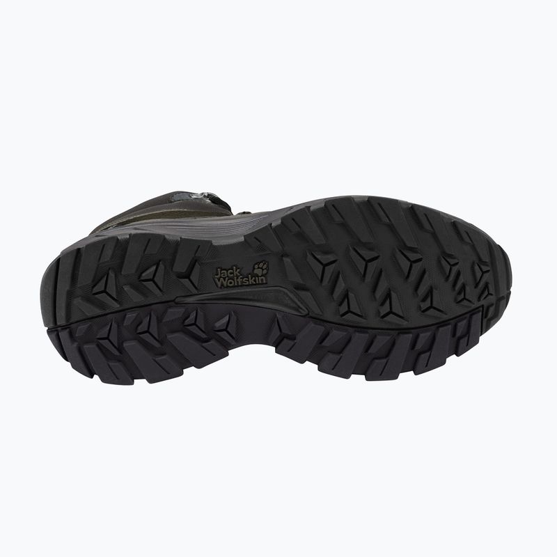 Încălțăminte de drumeție pentru bărbați Jack Wolfskin Wild Hike Texapore Mid obsidian moss 2