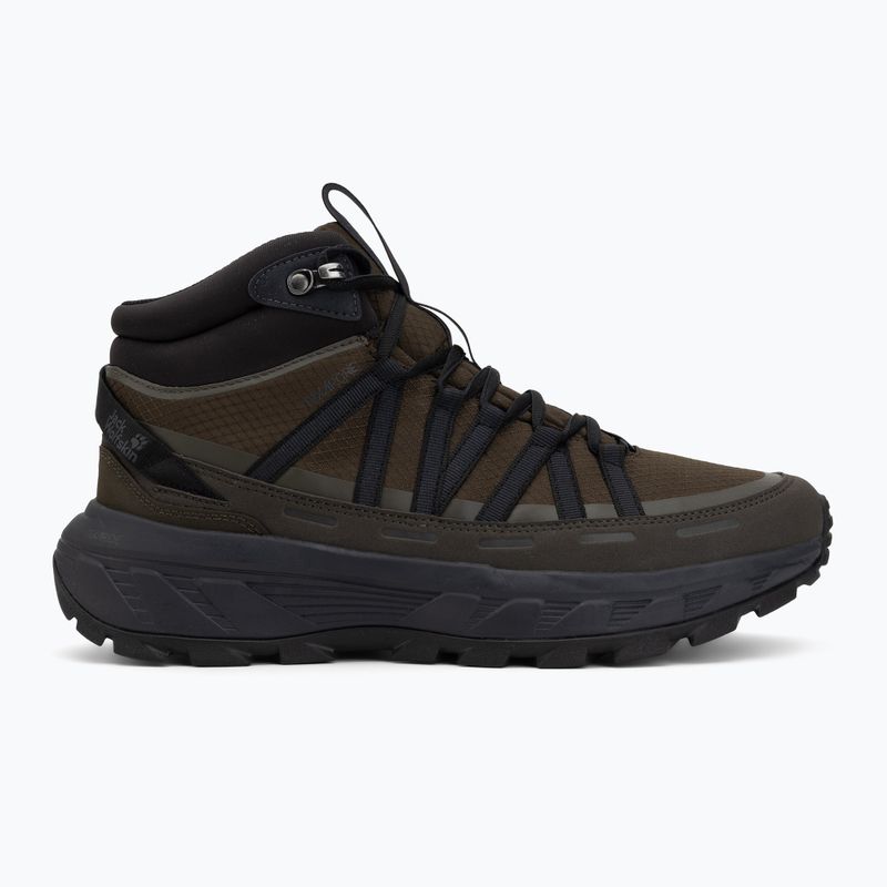 Încălțăminte de drumeție pentru bărbați Jack Wolfskin Wild Hike Texapore Mid obsidian moss 2