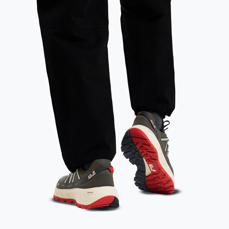 Încălțăminte de drumeție pentru bărbați Jack Wolfskin Wild Hike Texapore Low obsidian moss 6