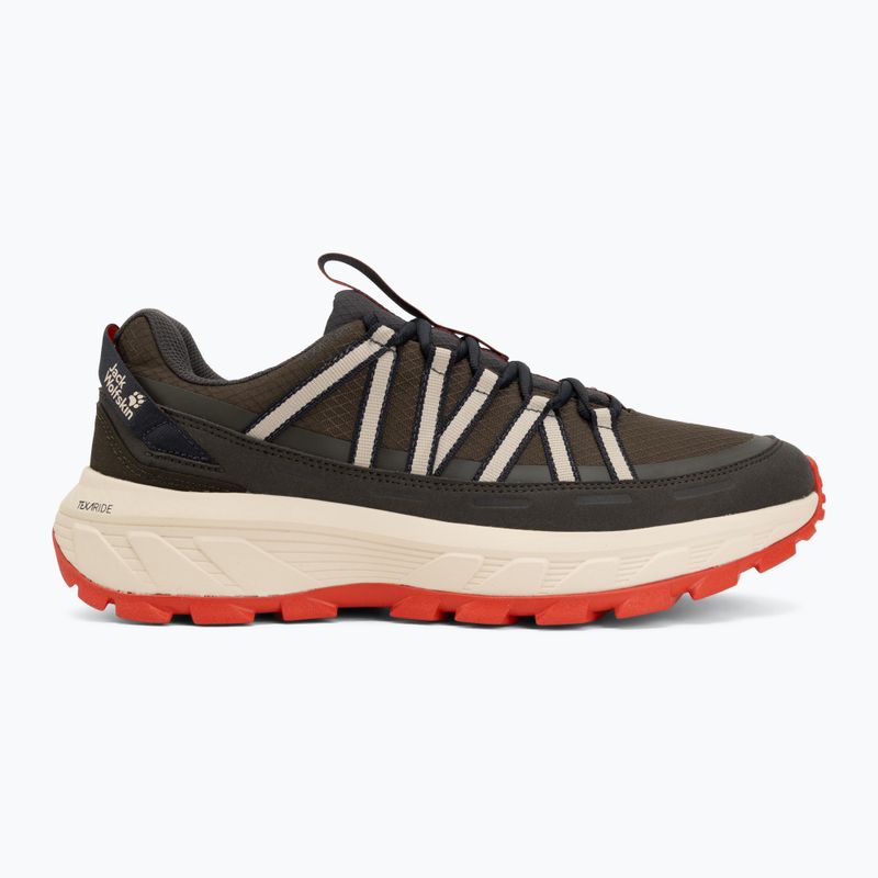Încălțăminte de drumeție pentru bărbați Jack Wolfskin Wild Hike Texapore Low obsidian moss 2
