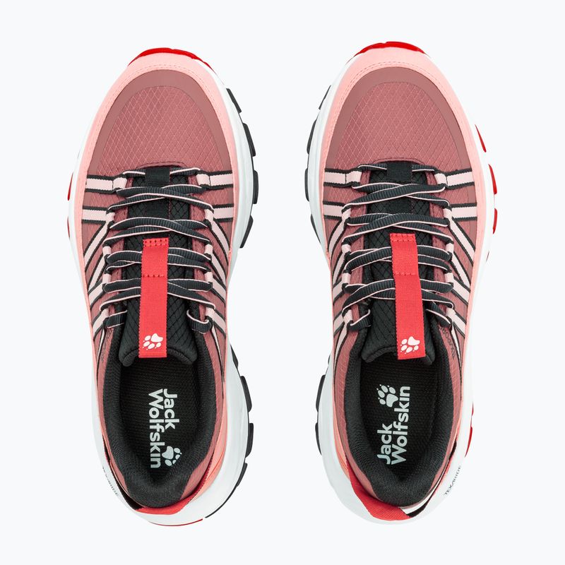 Încălțăminte de drumeție pentru femei Jack Wolfskin Wild Hike Texapore Low rosegarden 3