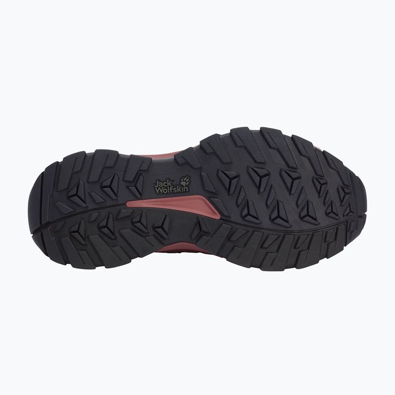 Încălțăminte de drumeție pentru femei Jack Wolfskin Wild Hike Texapore Low Mineral Red 6