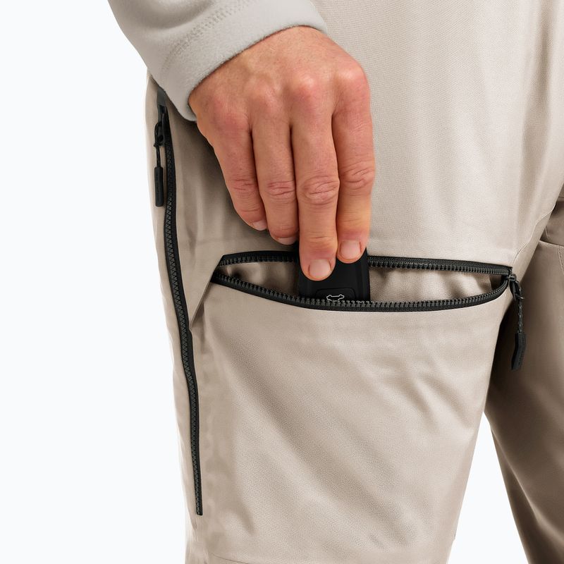 Pantaloni de schi pentru bărbați Jack Wolfskin Flowline Pro 2L Ins pale sand 5