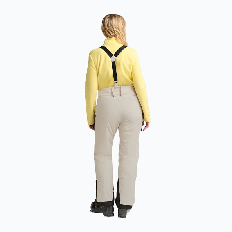 Pantaloni de schi pentru femei Jack Wolfskin Flowline Pro 2L Ins pale sand 3