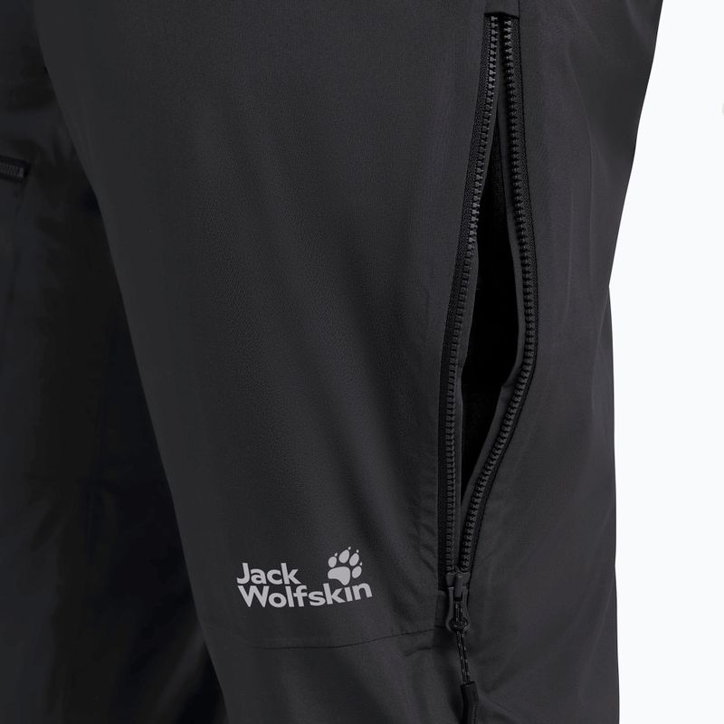 Pantaloni de schi pentru bărbați Jack Wolfskin Flowline Pro 2L Ins black 6