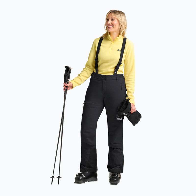 Pantaloni de schi pentru femei Jack Wolfskin Flowline Pro 2L Ins black 2