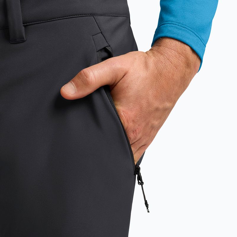 Pantaloni de trekking pentru bărbați Jack Wolfskin Trek Terrain black 5