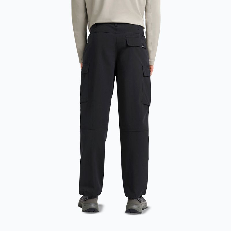 Pantaloni de trekking pentru bărbați Jack Wolfskin Yuma Cargo black 2
