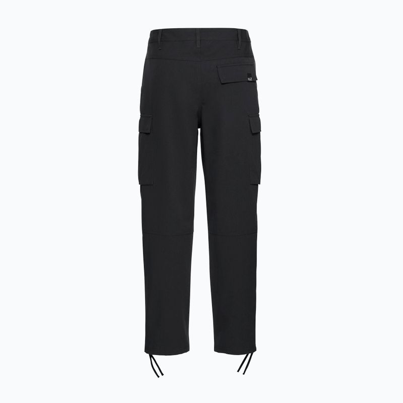 Pantaloni de trekking pentru bărbați Jack Wolfskin Yuma Cargo black 8