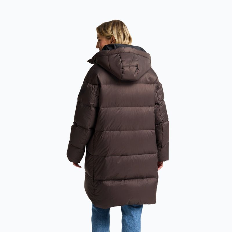Palton cu puf pentru femei Jack Wolfskin Icy Hill Coat Rds peat 3