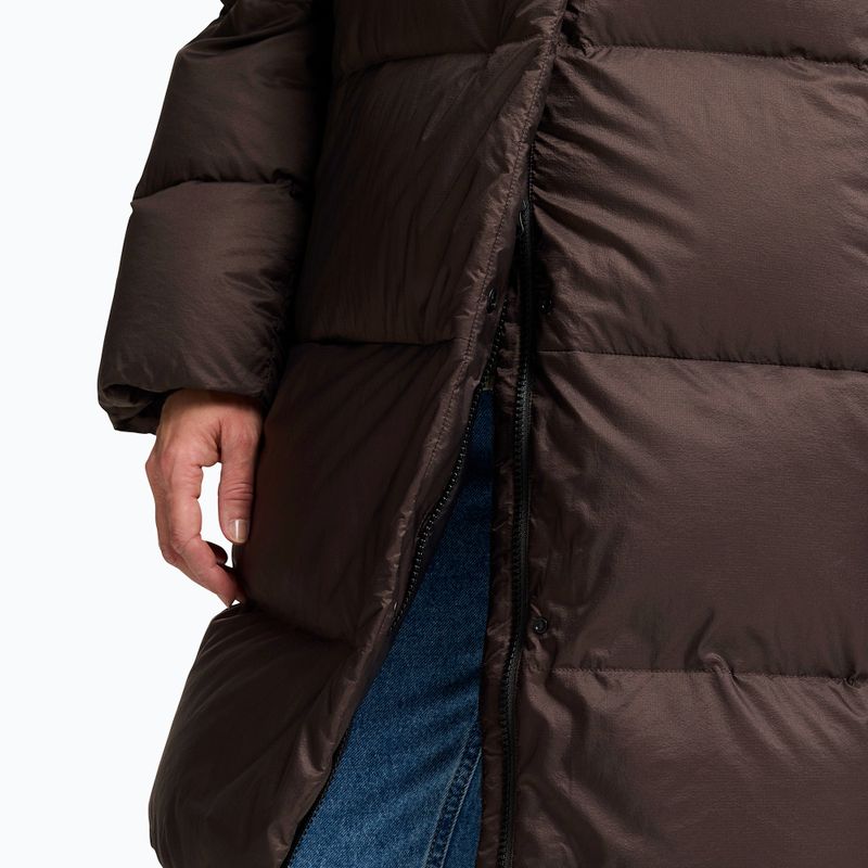 Palton cu puf pentru femei Jack Wolfskin Icy Hill Coat Rds peat 5