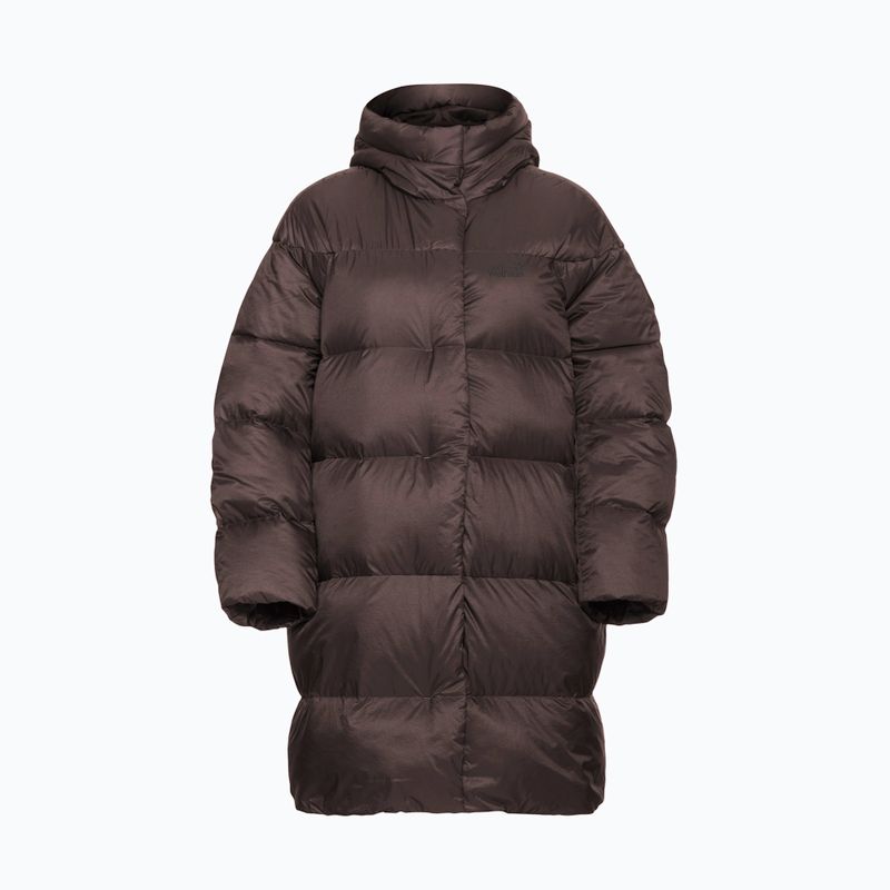 Palton cu puf pentru femei Jack Wolfskin Icy Hill Coat Rds peat 7