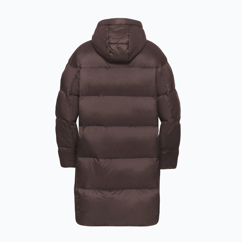 Palton cu puf pentru femei Jack Wolfskin Icy Hill Coat Rds peat 8