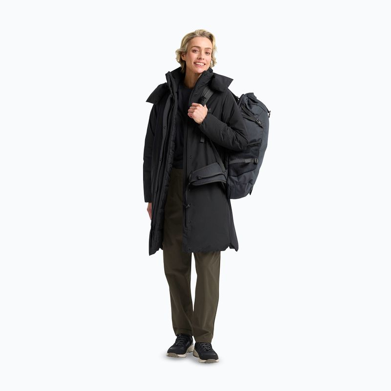 Palton călduros damă Jack Wolfskin Frost Haven Coat negru 2