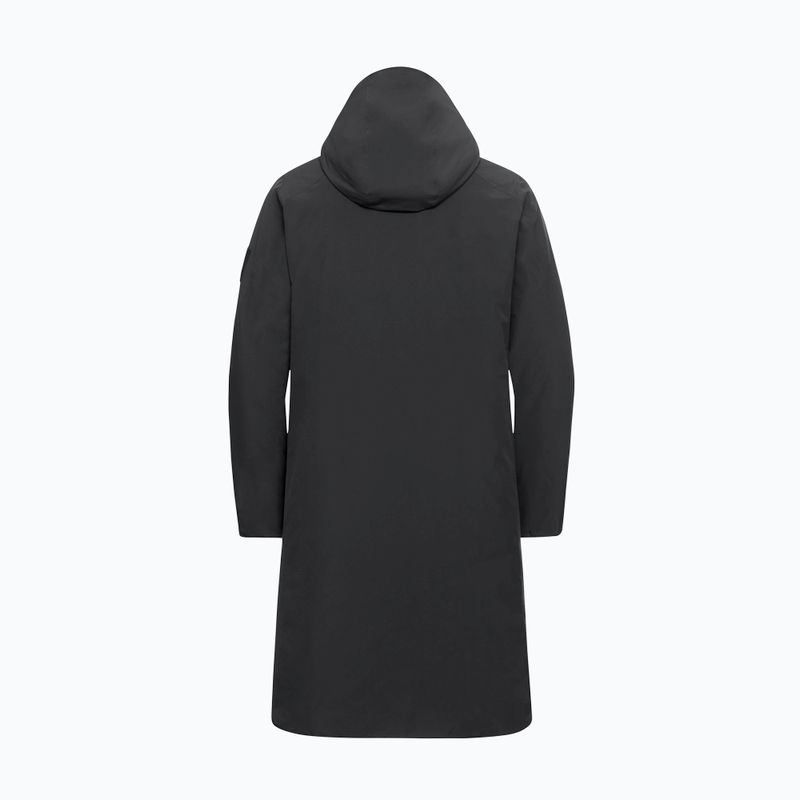 Palton călduros damă Jack Wolfskin Frost Haven Coat negru 8