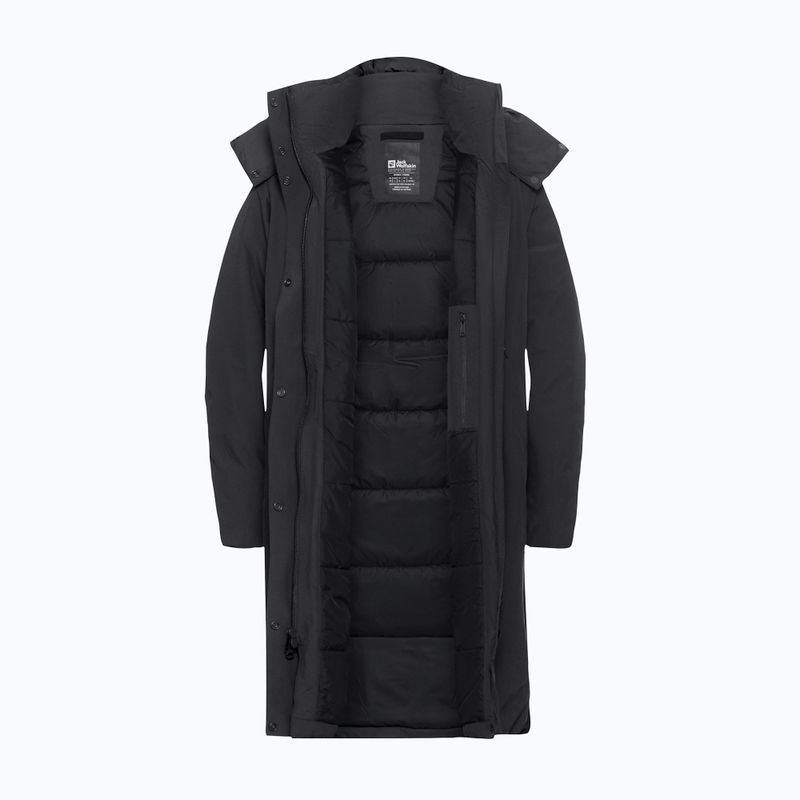 Palton călduros damă Jack Wolfskin Frost Haven Coat negru 9