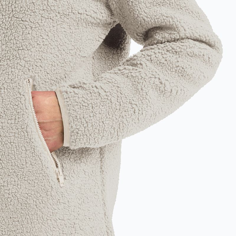 Bluză de trekking pentru femei Jack Wolfskin High Curl Coat pale sand 4