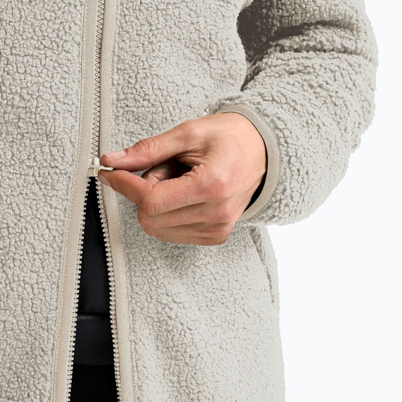 Bluză de trekking pentru femei Jack Wolfskin High Curl Coat pale sand 5