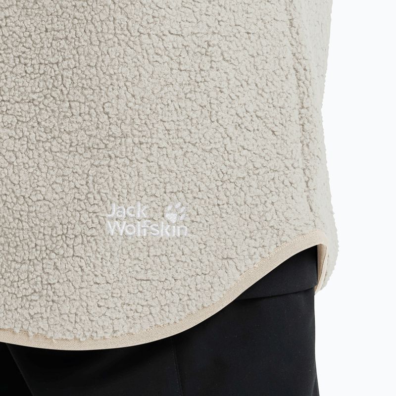 Bluză de trekking pentru femei Jack Wolfskin High Curl Coat pale sand 6