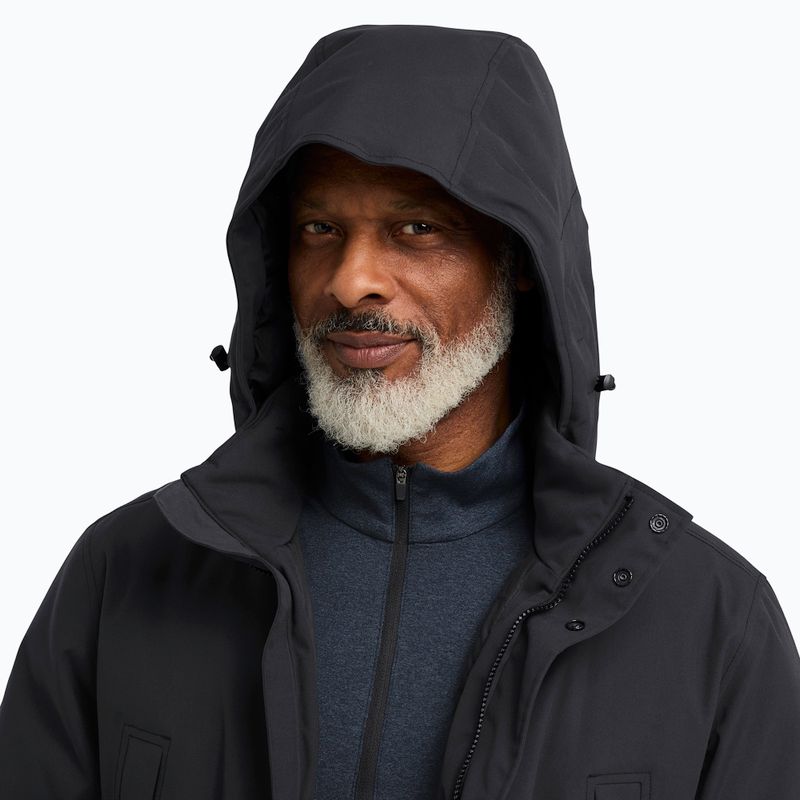 Geacă de ploaie pentru bărbați Jack Wolfskin Canyon Shield Parka black 4