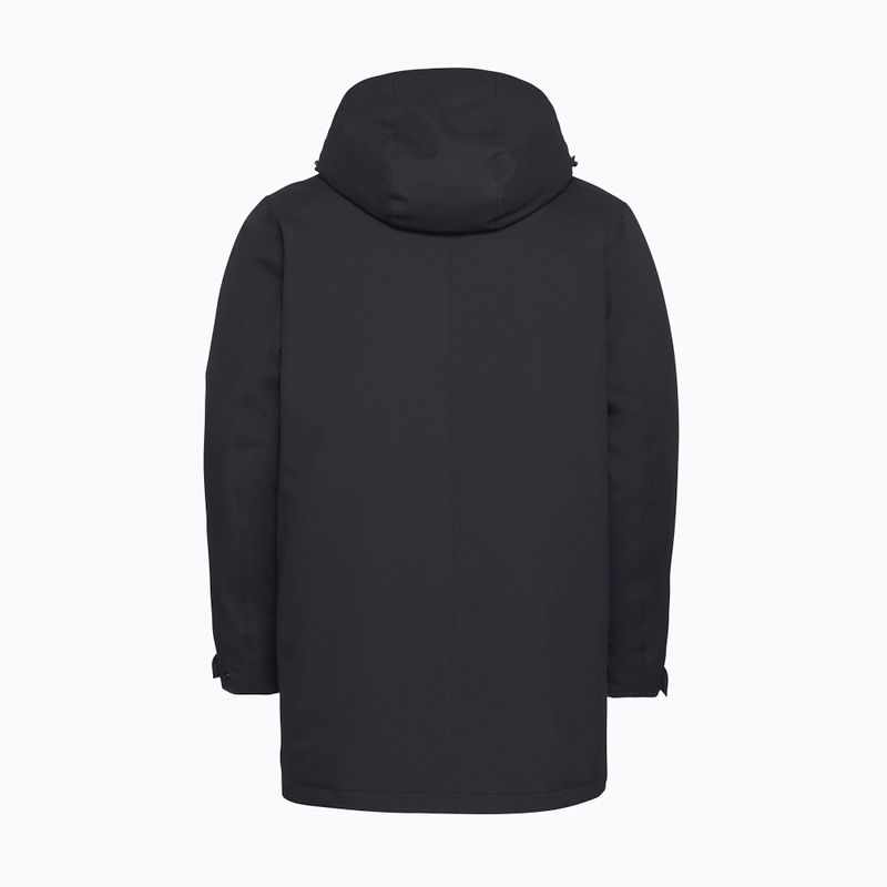 Geacă de ploaie pentru bărbați Jack Wolfskin Canyon Shield Parka black 8