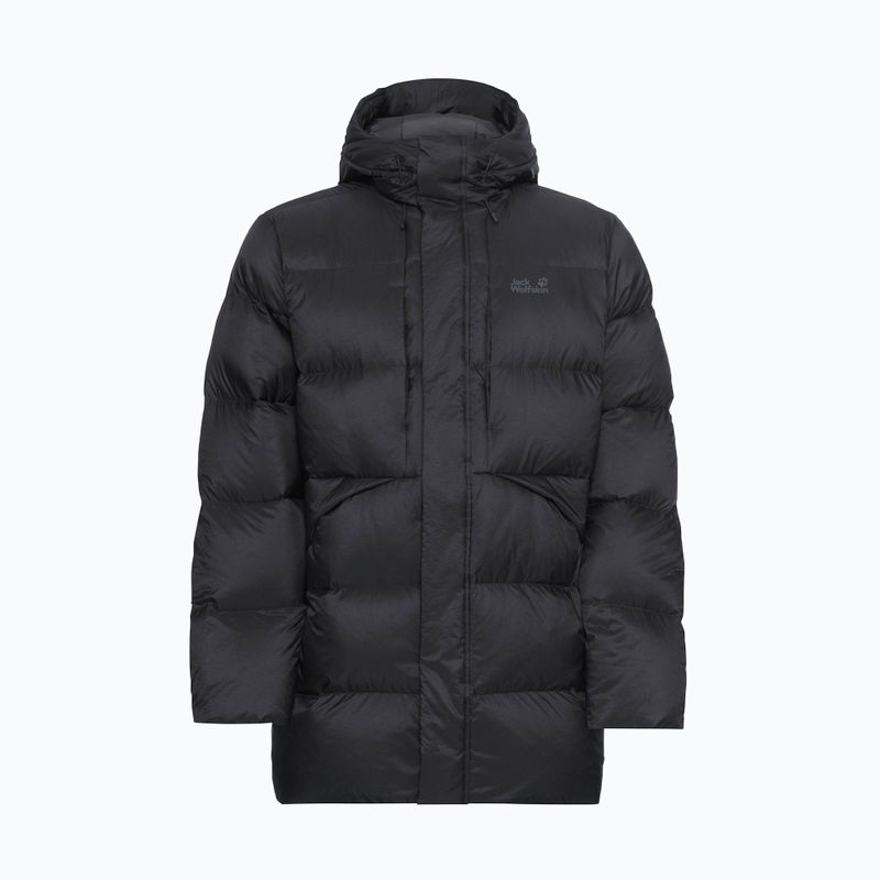 Geacă cu puf pentru bărbați Jack Wolfskin Icy Hill Coat Rds black 7