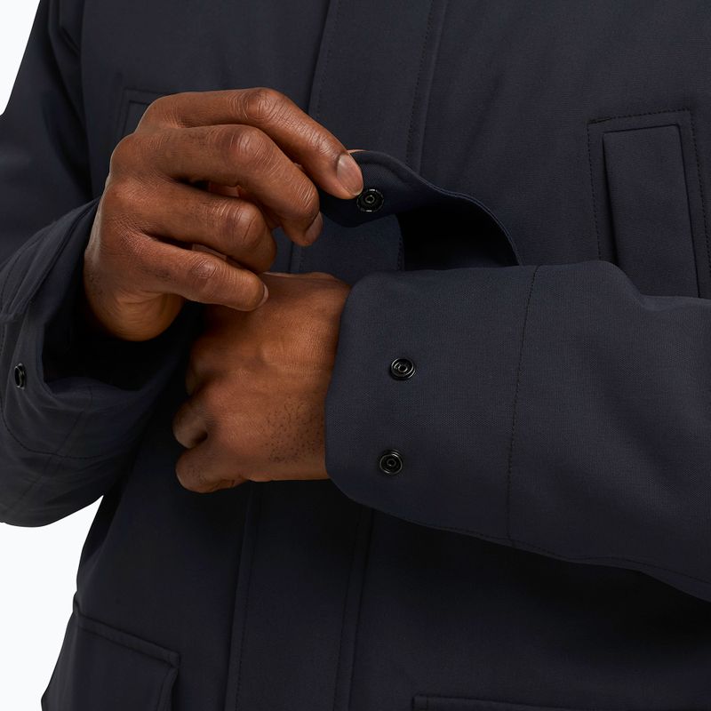 Geacă de ploaie pentru bărbați Jack Wolfskin Canyon Shield Parka dark navy 5