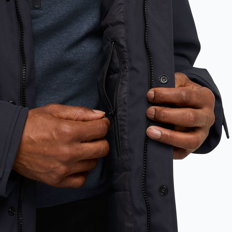 Geacă de ploaie pentru bărbați Jack Wolfskin Canyon Shield Parka dark navy 6
