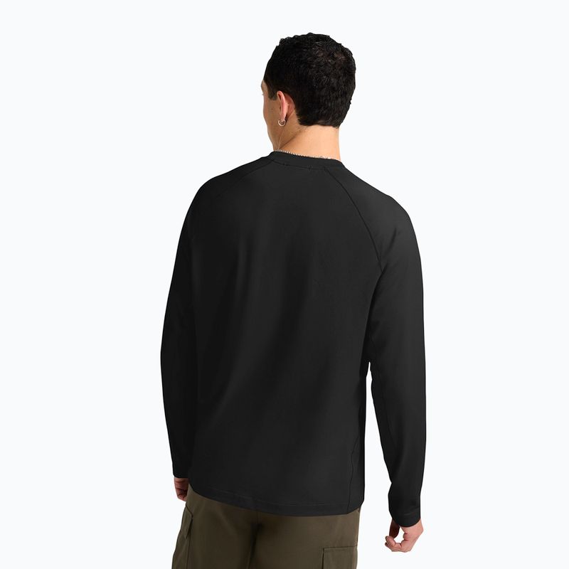 Longsleeve pentru bărbați Jack Wolfskin Prelight Trail Crew black 3