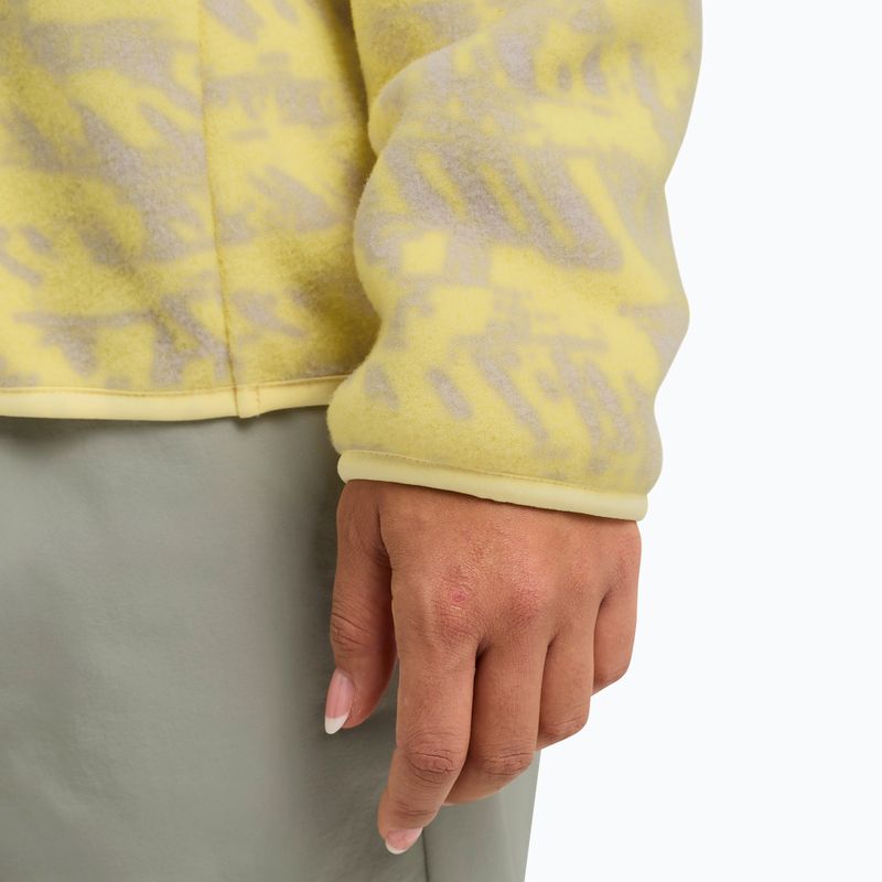 Bluză de trekking pentru femei Jack Wolfskin Big Sky Half Zip lemon ice 5