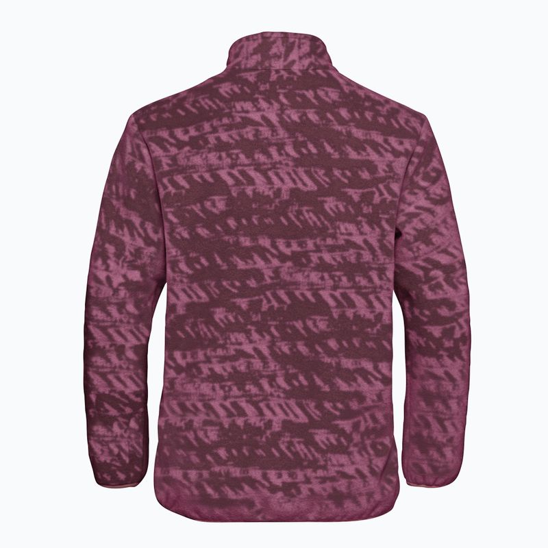 Bluză de trekking pentru femei Jack Wolfskin Big Sky Half Zip raisin 8