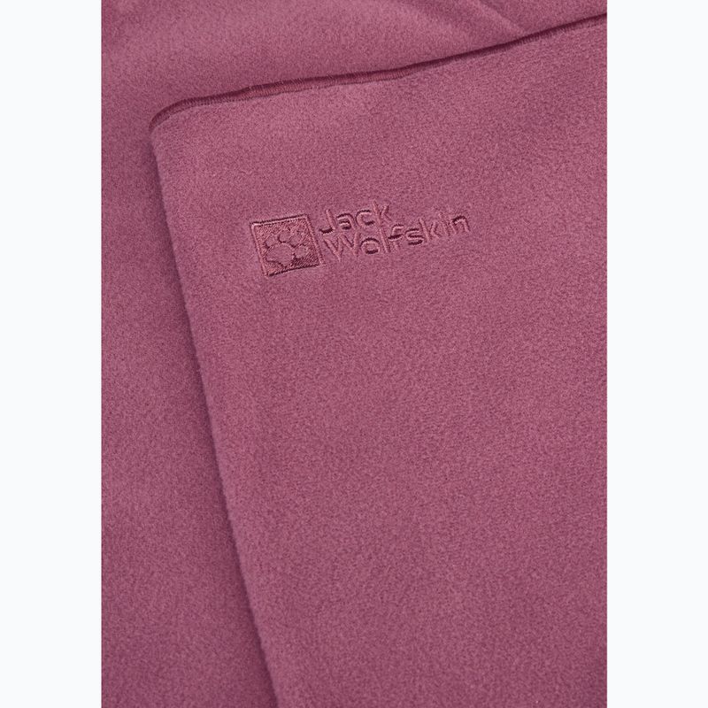 Eșarfă multifuncțională Jack Wolfskin Real Stuff Loop raisin 3