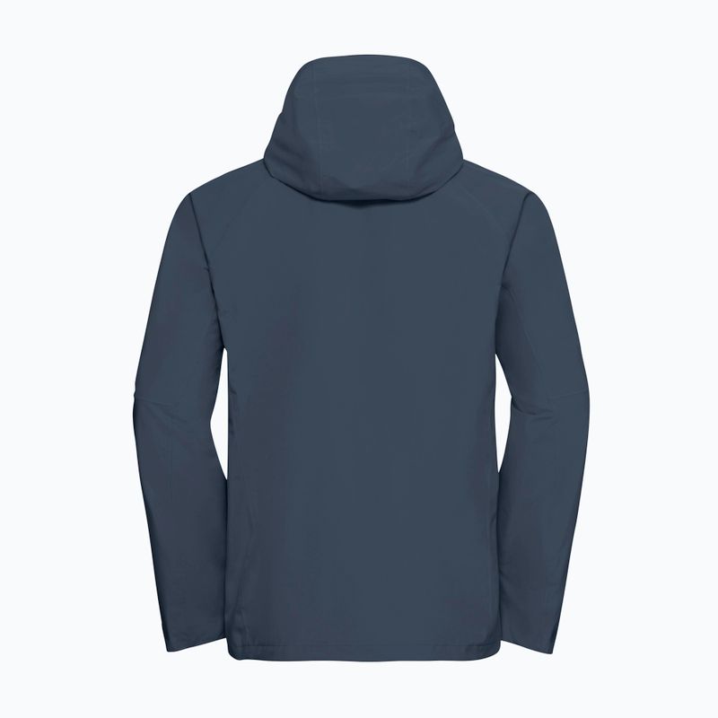 Geacă de ploaie pentru bărbați Jack Wolfskin Tempest 2l midnight sky 9